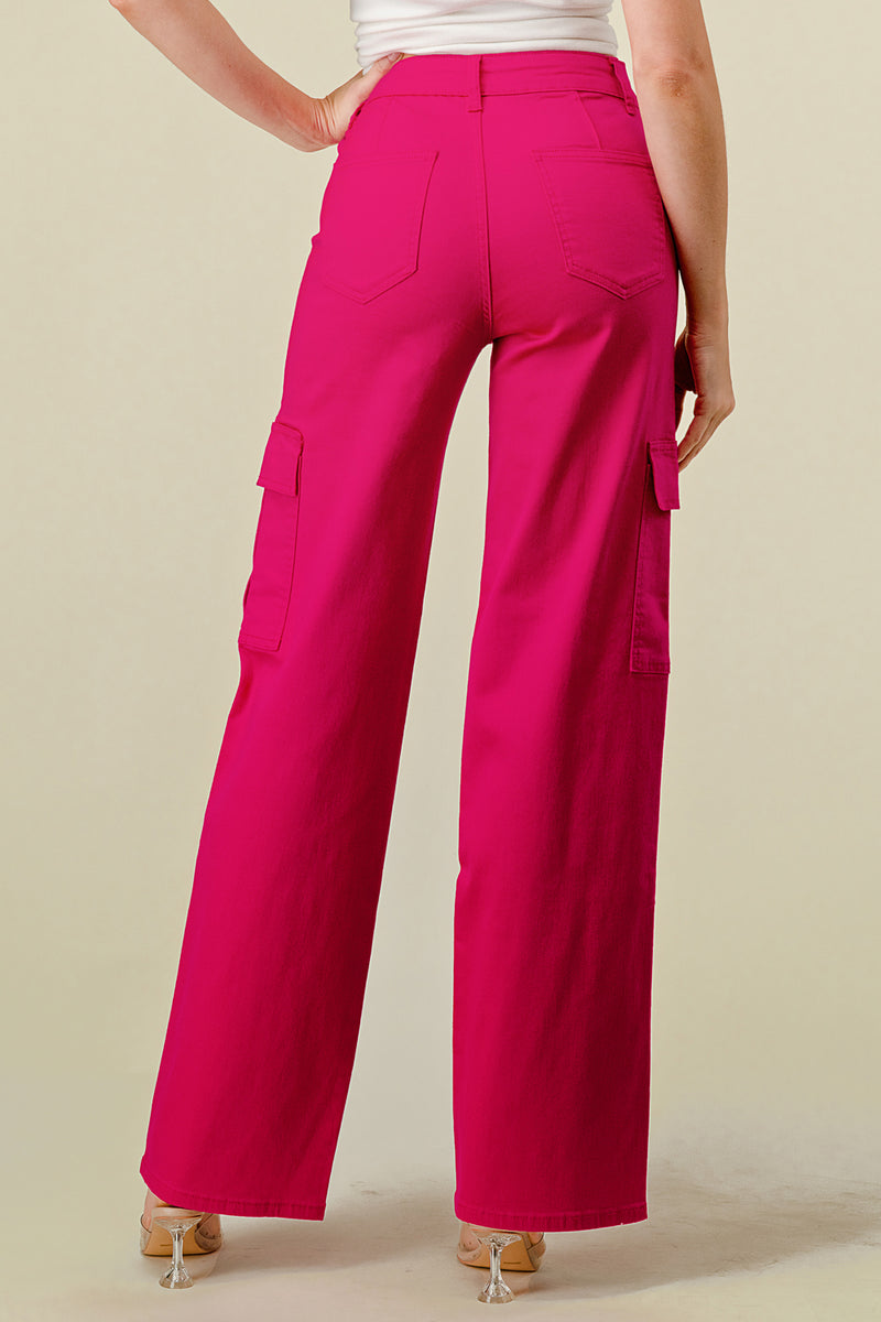 HIGH WAISTED COLORED SUPER-STRETCH JEANS SKY - LOVER BRAND FASHION