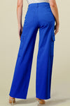 LVB-600 ROYAL HIGH WAISTED STRETCHY WOMEN'S CARGO JEANS