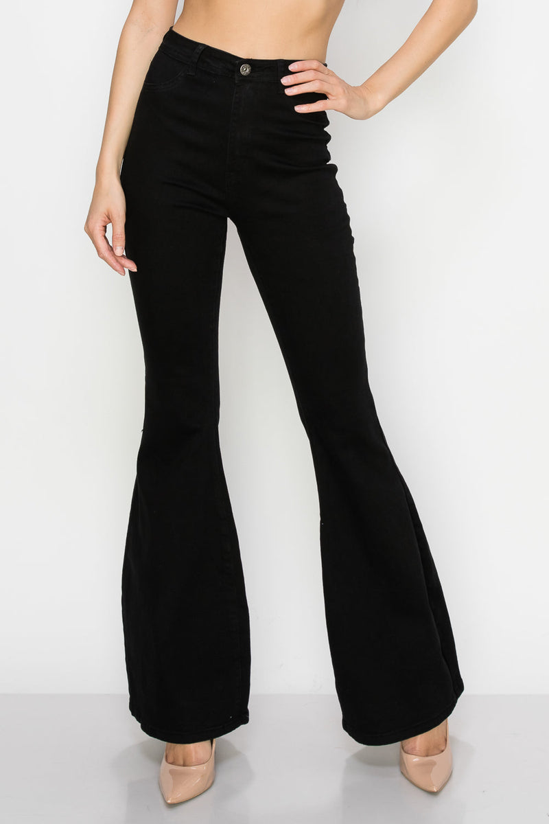 PLUS SIZE NON-DISTRESSED BELL BOTTOMS