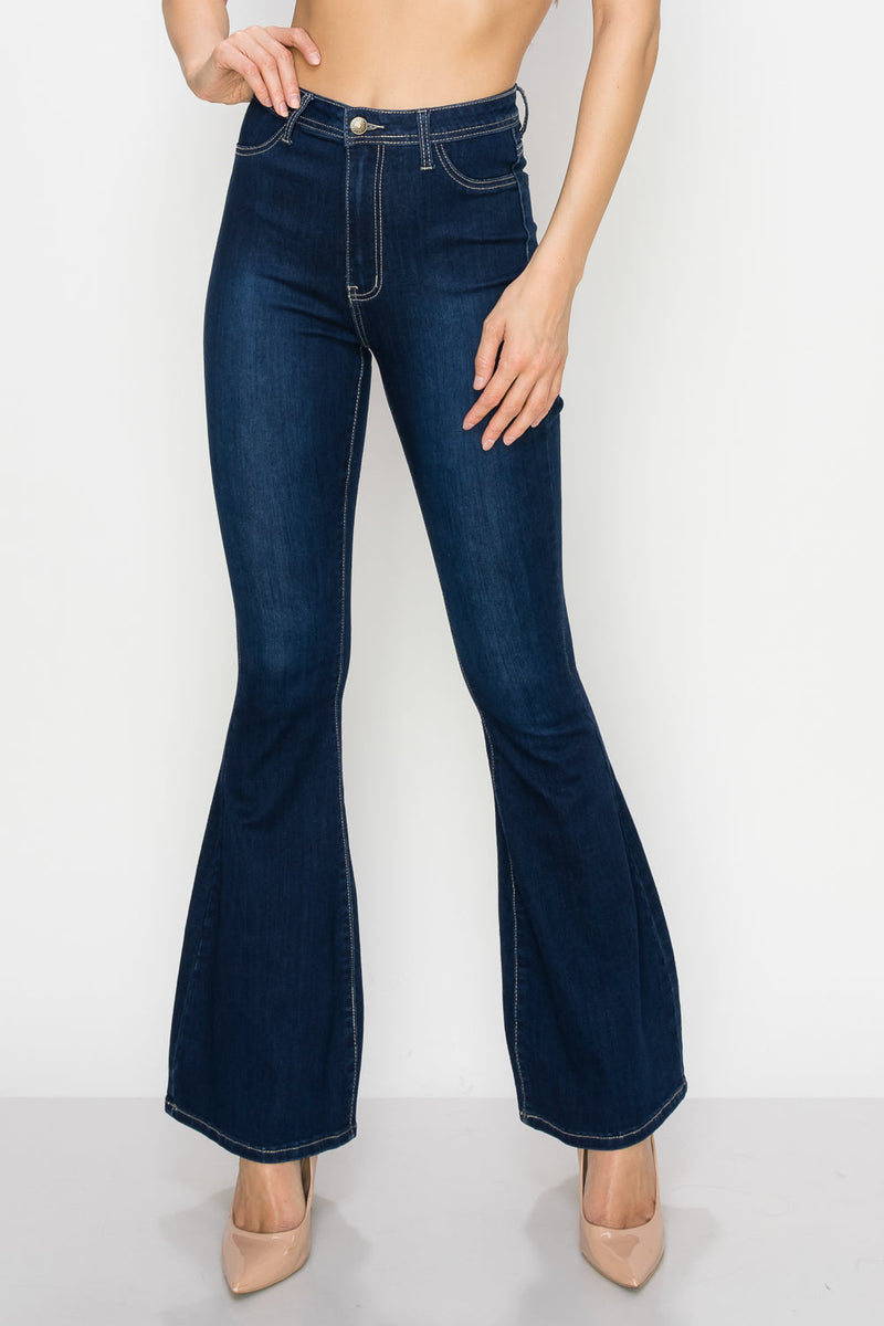 PLUS SIZE NON-DISTRESSED BELL BOTTOMS