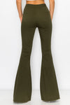BC-420 OLIVE COLORED BELL BOTTOMS