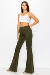 BC-420 OLIVE COLORED BELL BOTTOMS